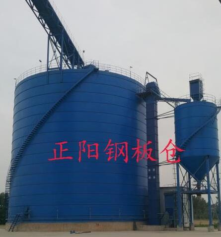 泰来大型矿粉钢板库