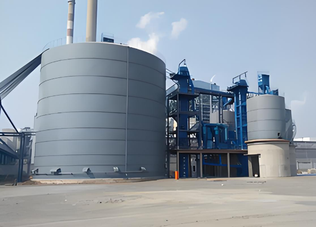 泰来1万吨钢板仓