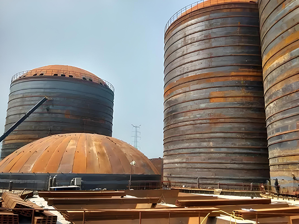 泰来焦粉钢板仓